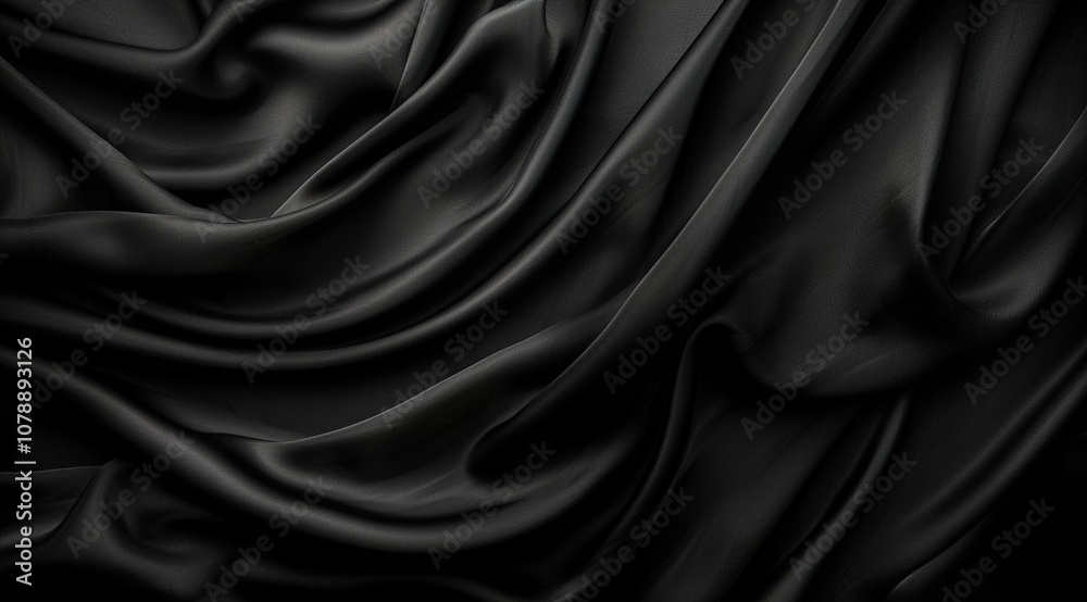 Obraz premium abstract black textures wallpaper black and white background silk