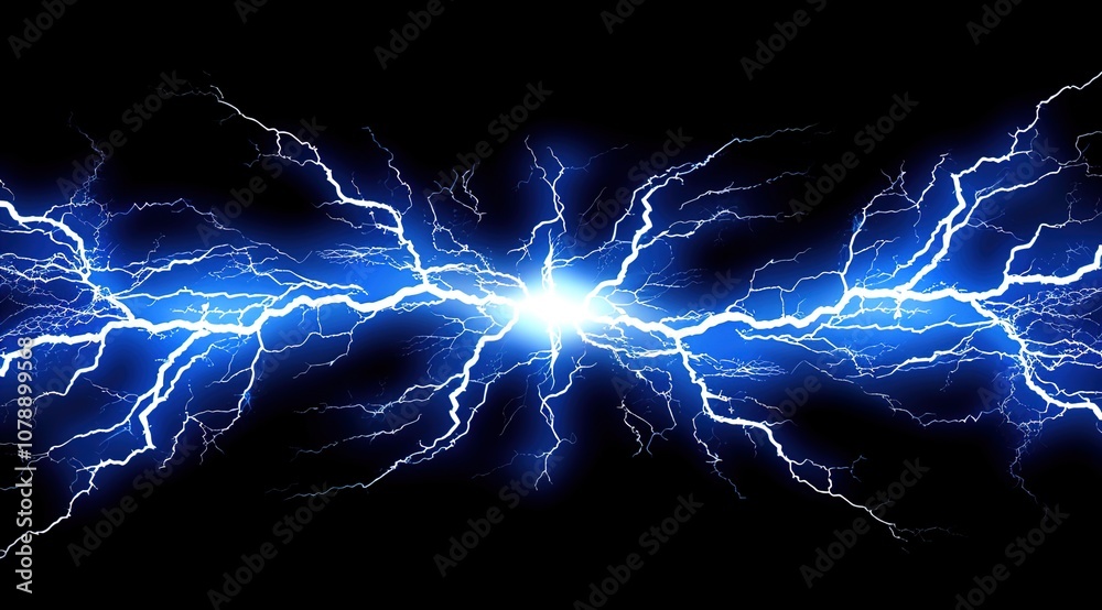 glowing electric blue lightning round frame with plasma portal, glowing electric blue lightning round frame with plasma portal,