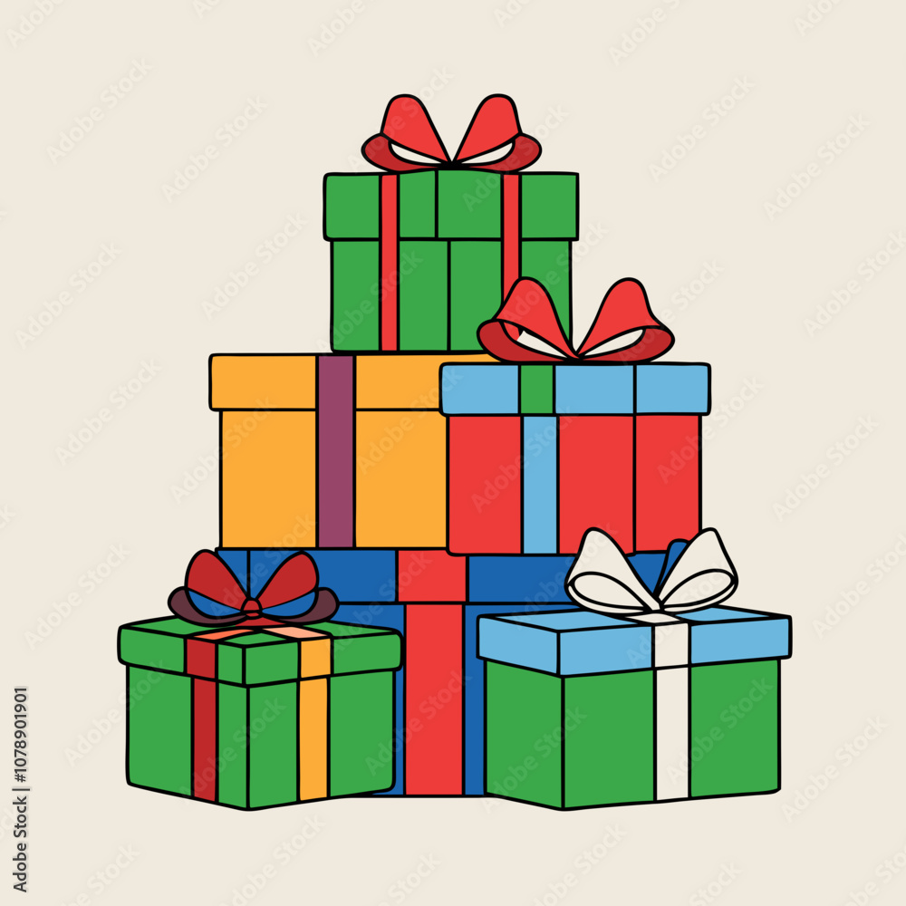 Fototapeta premium set of boxes