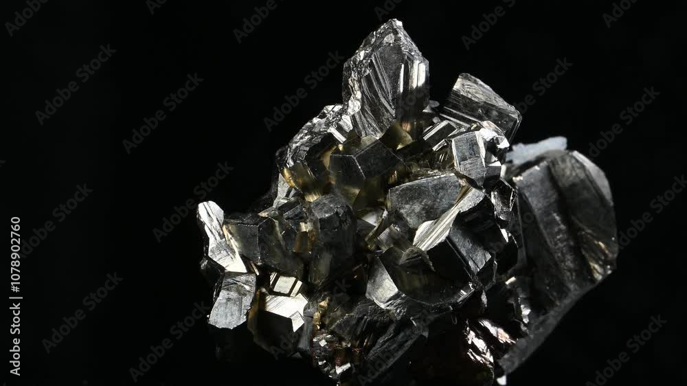 Iron Pyrite crystals (Iron sulfide - 