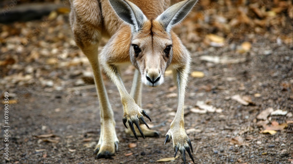 Red Kangaroo Close Up - Powerful Australian Wildlife Red Kangaroo Close Up - Powerful Australian Wildlife