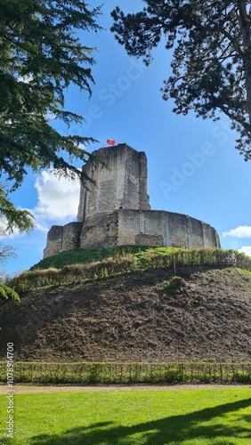 Château de Gisors au printemps photo