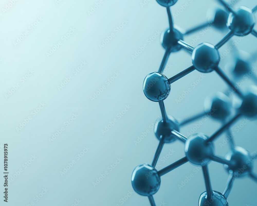 Obraz premium Molecular patterns creating efficient energy storage systems, nanotechnology breakthroughs in action