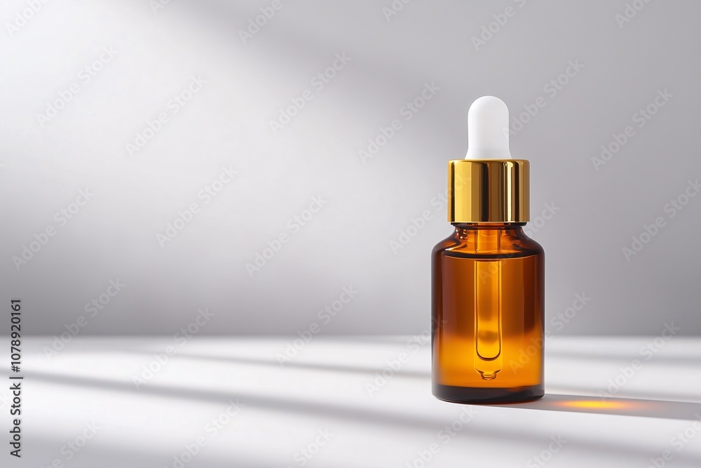serum cosmetic luxury bottle