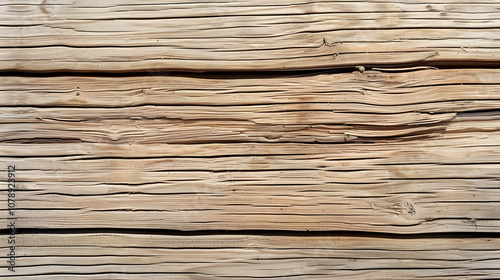 Close-up of a Weathered Wooden Surface, Showing the Natural Texture and Grain Patterns of the Wood