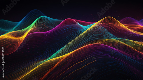 Digital background perfect for tech processes