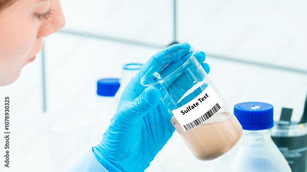 Obraz premium Sulfate Test