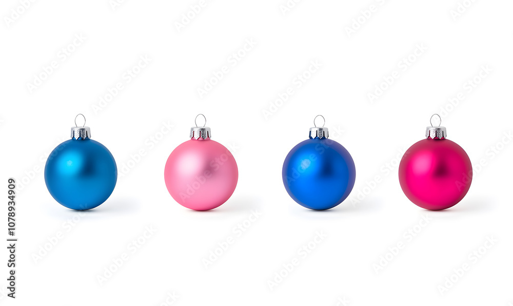 Christmas tree ball with shiny surface isolated on white Christmas tree ball with shiny surface isolated on white