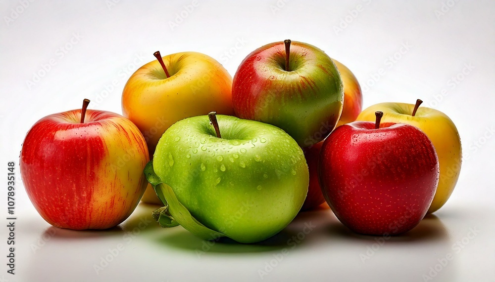 reigestellte Äpfel in verschiedenen Sorten – Herbstliches Motiv für Back- und Ernährungsprojekte reigestellte Äpfel in verschiedenen Sorten – Herbstliches Motiv für Back- und Ernährungsprojekte