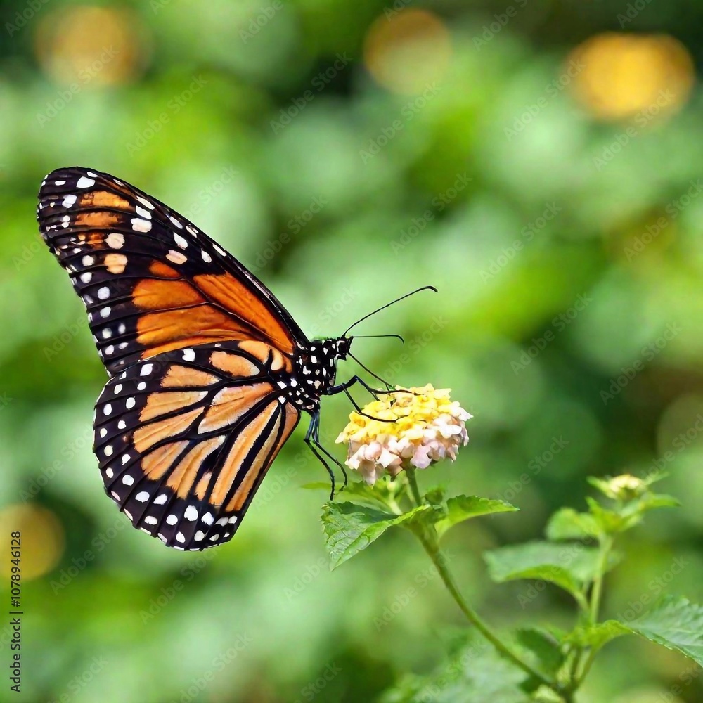 A macro photo of a butterfly in mid-flight, soft focus rendering the background into a soft, colorful blur, low angle shot capturing the upward motion and the fine details of its underwings and body A macro photo of a butterfly in mid-flight, soft focus rendering the background into a soft, colorful blur, low angle shot capturing the upward motion and the fine details of its underwings and body