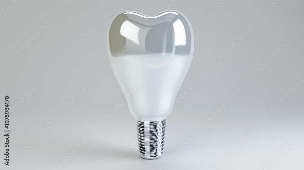 Restorative Dentistry 3D rendering of tooth Restorative Dentistry 3D rendering of tooth