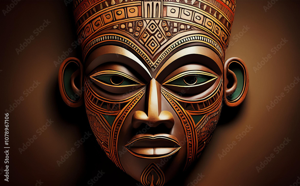 African mask African mask
