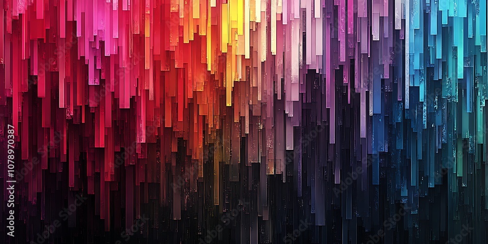 a close up of a colorful wall with many different colors