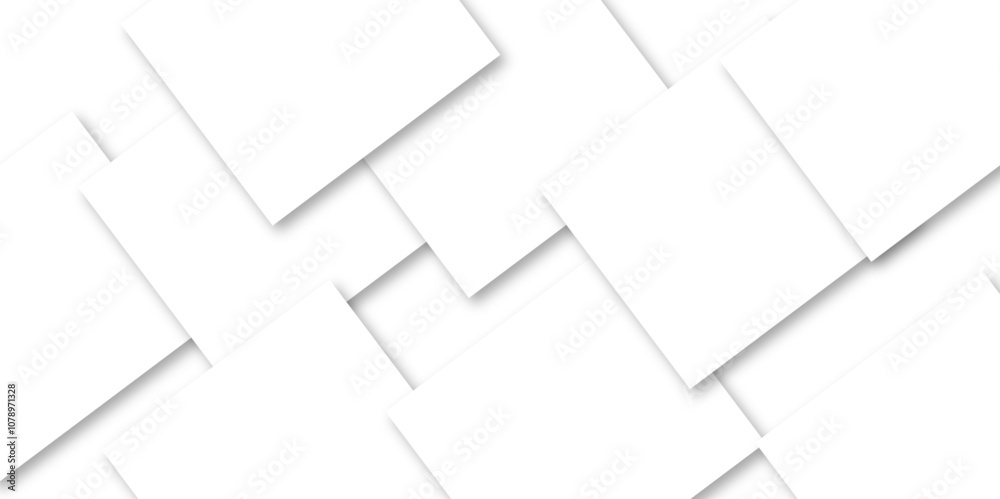 Modern white and gray technology concept diamond triangle geometric line background. Creative design with white boxes and 3d white rectangle business card. soft shadows as pattern, top view. squares. Modern white and gray technology concept diamond triangle geometric line background. Creative design with white boxes and 3d white rectangle business card. soft shadows as pattern, top view. squares.