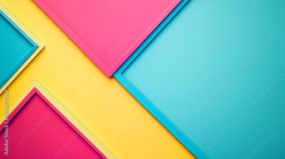 Abstract geometric pattern with vibrant colors and simple design. Abstract geometric pattern with vibrant colors and simple design.