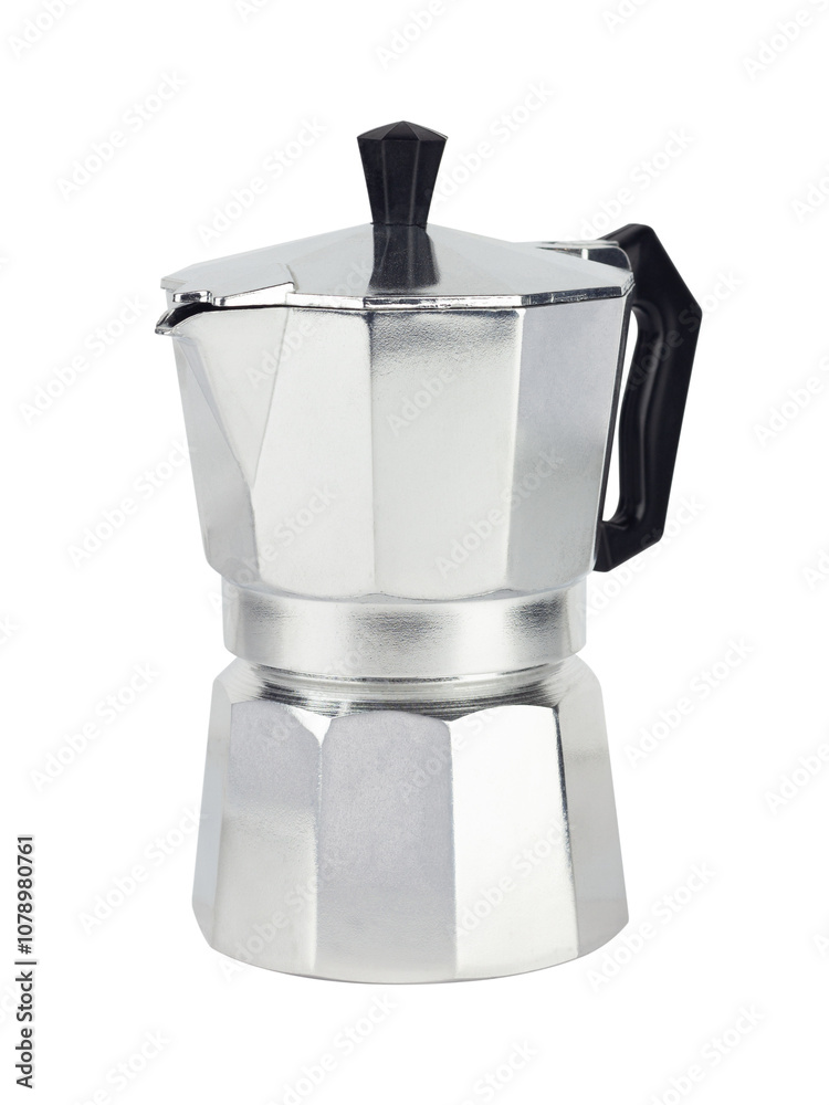 geyser coffee maker isolated from background geyser coffee maker isolated from background