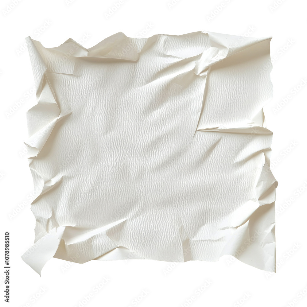Wrinkled White Paper Texture Background Perfect for Design, Craft, and Artistic Projects for Various Creative Applications and Presentations Wrinkled White Paper Texture Background Perfect for Design, Craft, and Artistic Projects for Various Creative Applications and Presentations