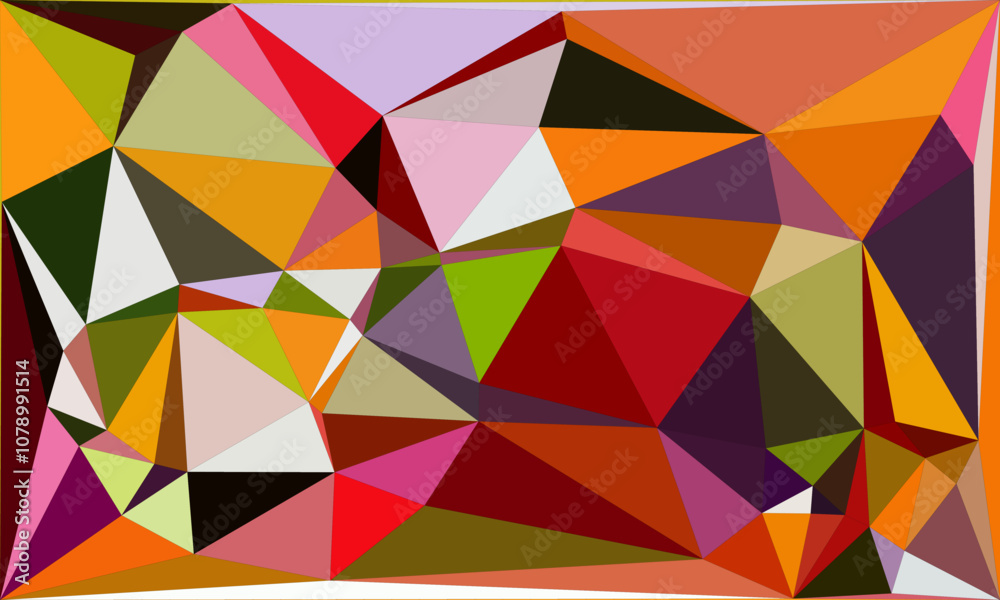 Vibrant Polygon Background Collection: Abstract Geometric Patterns in Bold and Pastel Hues Vibrant Polygon Background Collection: Abstract Geometric Patterns in Bold and Pastel Hues