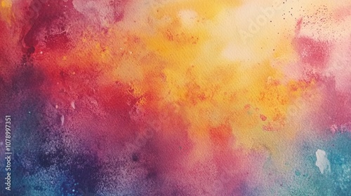 watercolor abstract painted background, copy space