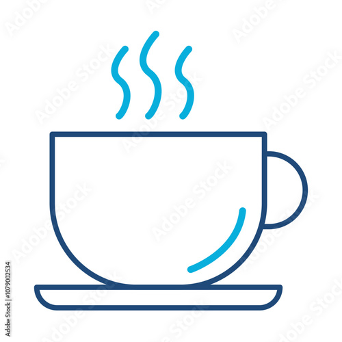 Free Coffee Icon – Coffee Cup, Representing Complimentary Drinks, Employee Perks, and Refreshments