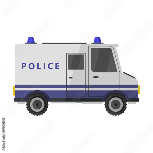 Police van