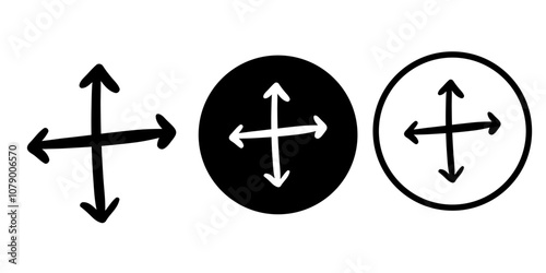 Arrows vectors icon sets