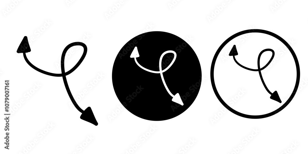 Arrows vectors icon sets Arrows vectors icon sets