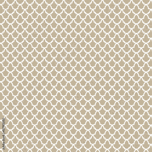 Arabic style seamless pattern