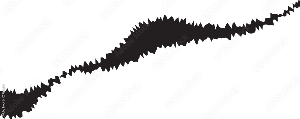 Fototapeta premium paper ripped, torn paper element vector