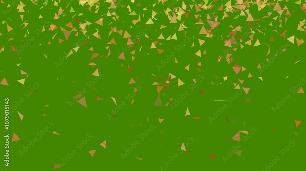 Mexico red, green and white confetti. Independence day background with vector 3d bright color paper streamers and ribbons of mexican national holiday celebration, fiesta party, festival or carnival