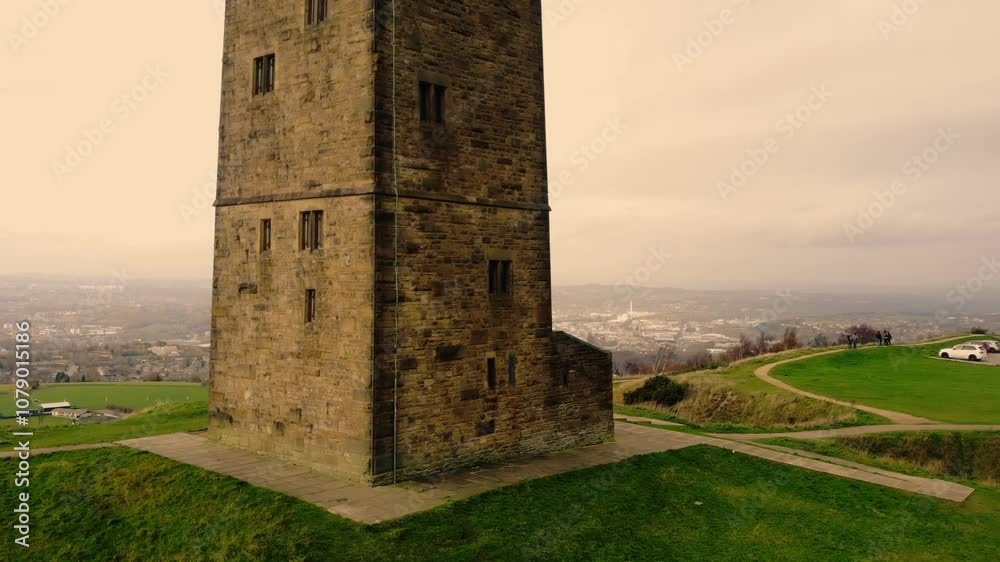 Castle Hill tower in Huddersfield Castle Hill tower in Huddersfield