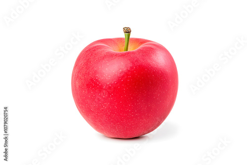 Red apple isolated on white