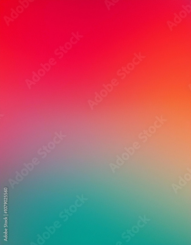 Abstract Red, Orange, Yellow, Green Gradient