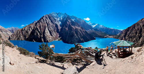 Shey Phoksundo Lake, located in the remote Dolpo region of Nepal, is one of the most stunning and pristine high-altitude lakes in the world. Situated at an elevation of about 3,660 meters (12,008 feet photo