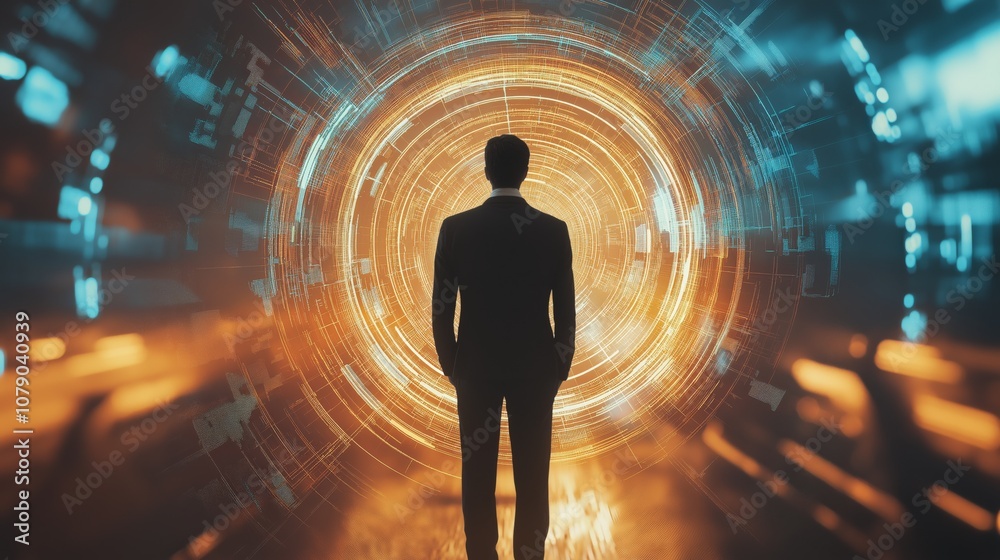 Human Focus on Year 2025, concept of programs, innovations