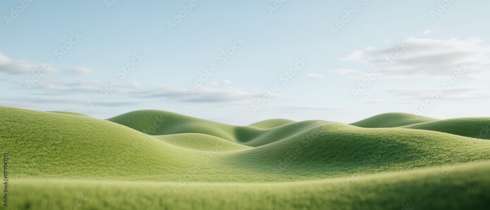 Peaceful 3D countryside path Peaceful 3D countryside path