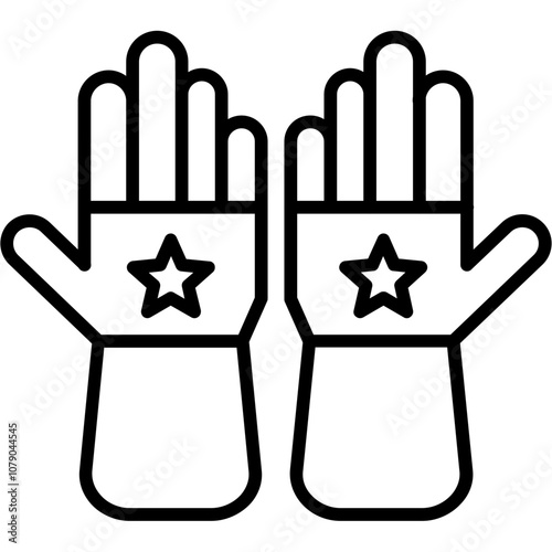 Hand gloves Icon