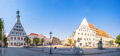 Altstadt, Zwickau, Deutschland 