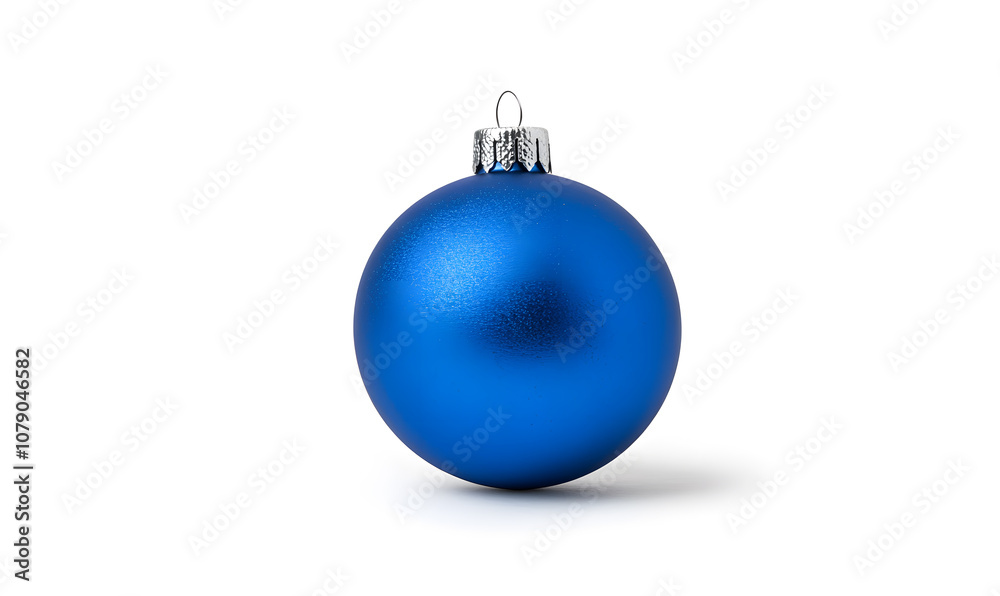 Christmas tree ball with shiny surface isolated on white Christmas tree ball with shiny surface isolated on white