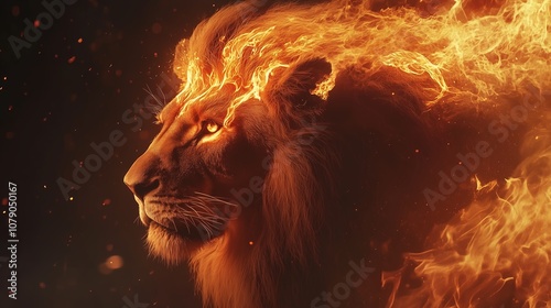 炎とライオン