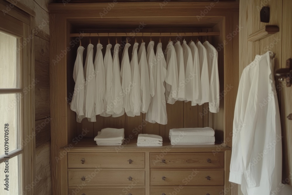 Neat White Shirt Storage Neat White Shirt Storage