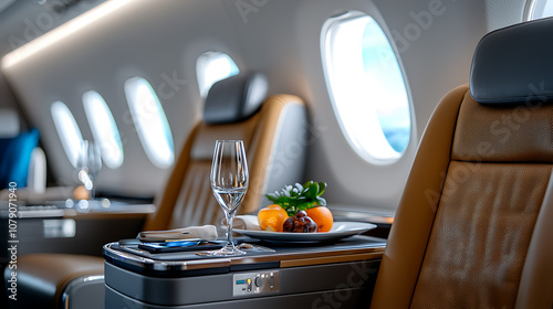 Experience unmatched luxury in airline cabins with aisle views and premium seating options