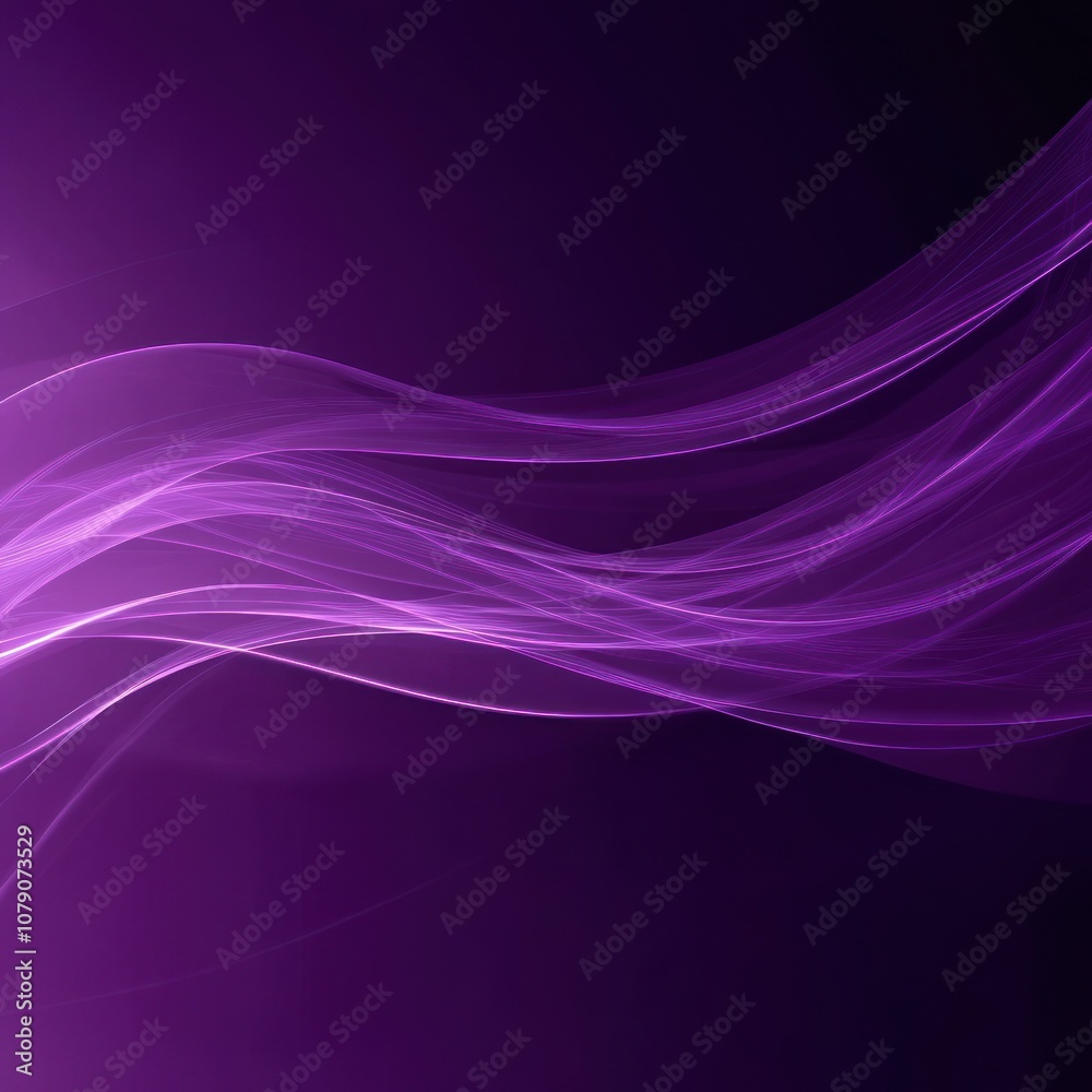 Abstract Purple Waves Background Abstract Purple Waves Background