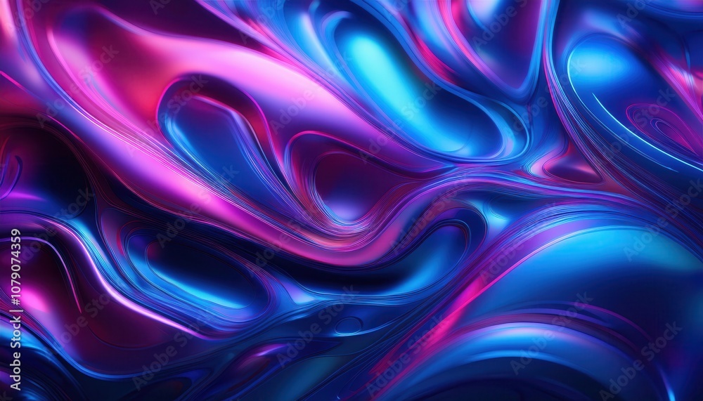 Vibrant Neon Fluid Art: Dynamic Swirls of Electric Blue, Pink, and Purple in Abstract Liquid Form. Perfect for Futuristic Backgrounds, Creative Designs, and Digital Tech Aesthetics Vibrant Neon Fluid Art: Dynamic Swirls of Electric Blue, Pink, and Purple in Abstract Liquid Form. Perfect for Futuristic Backgrounds, Creative Designs, and Digital Tech Aesthetics