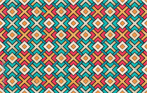 Abstract color poster light colour seamless decorative pattern art vector 