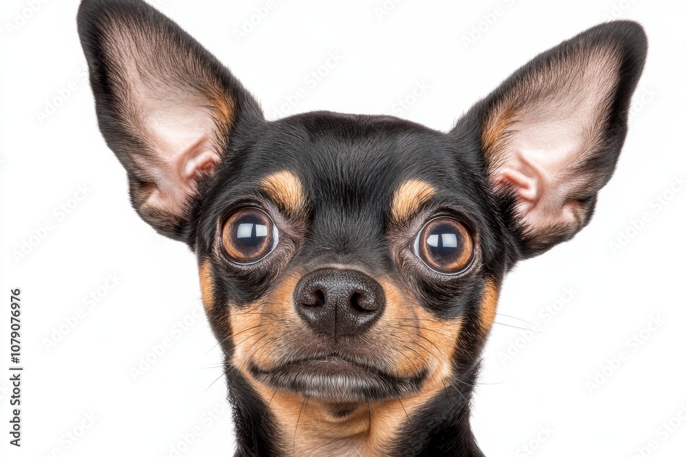 Charming Close-Up of a Chihuahua Charming Close-Up of a Chihuahua