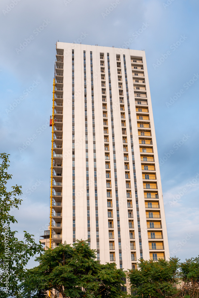 New multi-storey residential buildings in Tbilisi New multi-storey residential buildings in Tbilisi