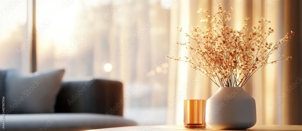 Abstract blurred interior background with soft lighting and gentle shapes creating a calm and inviting atmosphere Abstract blurred interior background with soft lighting and gentle shapes creating a calm and inviting atmosphere