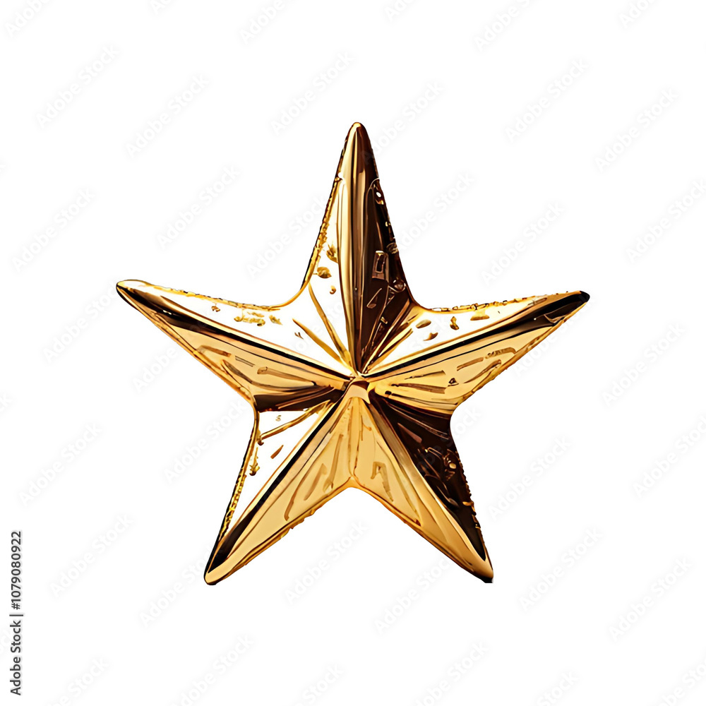 Fototapeta premium Golden star