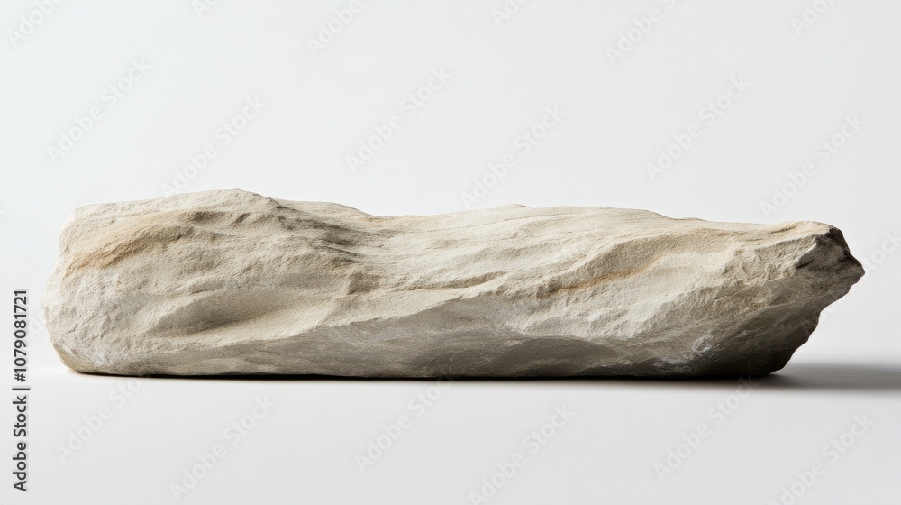 grey natural stone isolated on white grey natural stone isolated on white